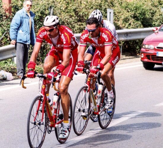 Giro d'Italia 1994 with Cipollini on the right